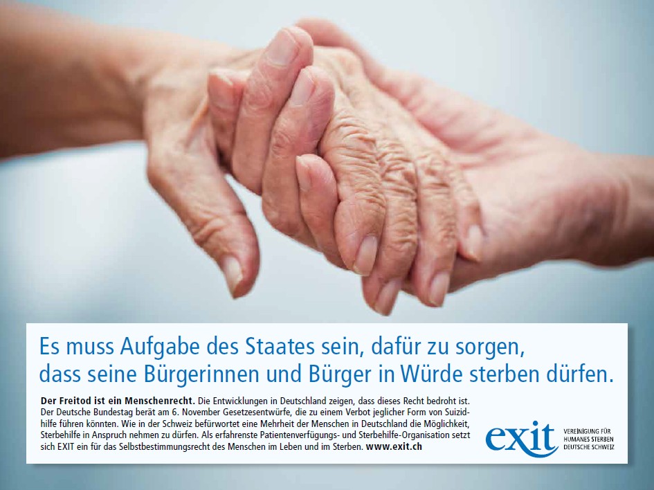 Kampagne EXIT Anzeige